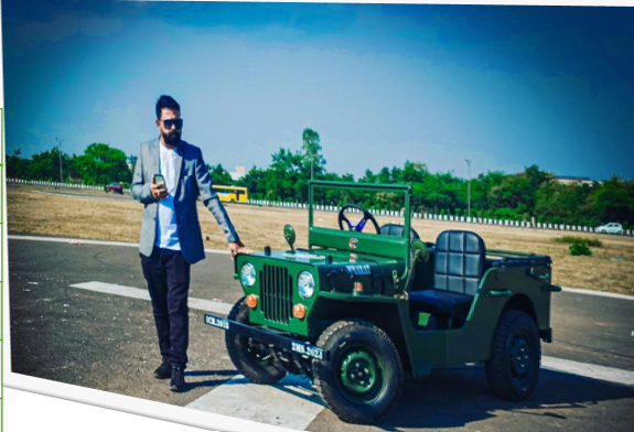 Electric Mini Jeep