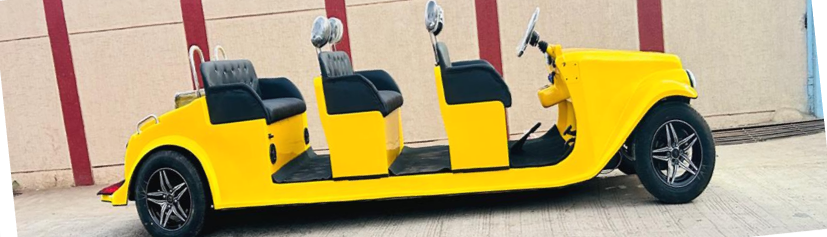 Royal Vintage Golf Kart – 8 Seater