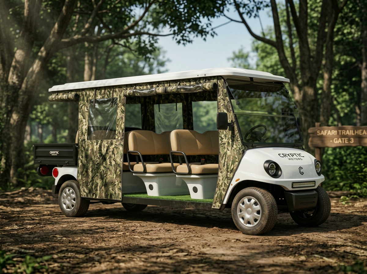 6 Seater Golf Cart with Loader