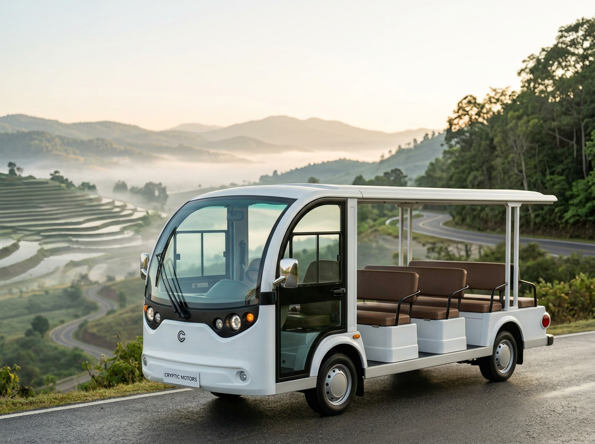 8 Seater Close Body SigthSeeing Bus
