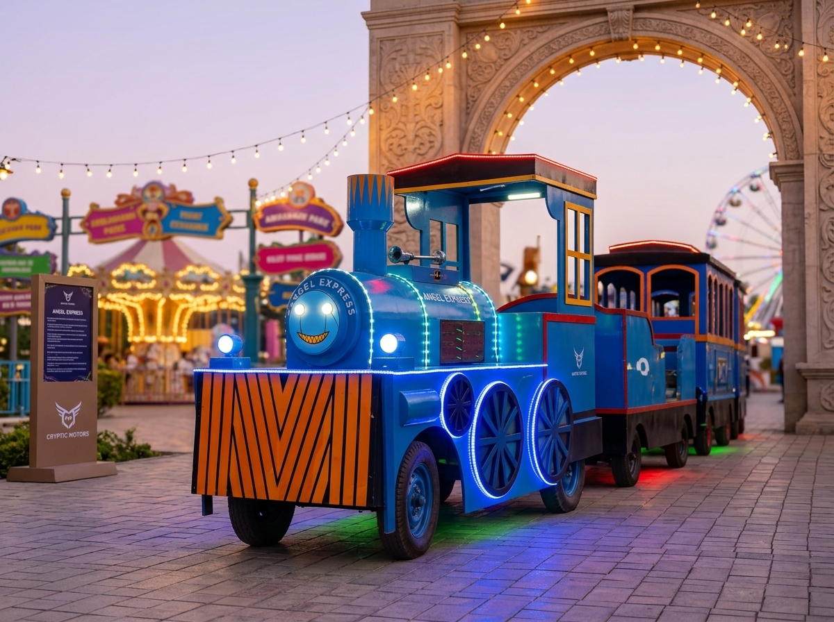 Close Boggie Trackless Toy Train