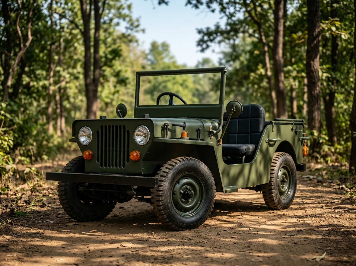 Electric Mini Jeep