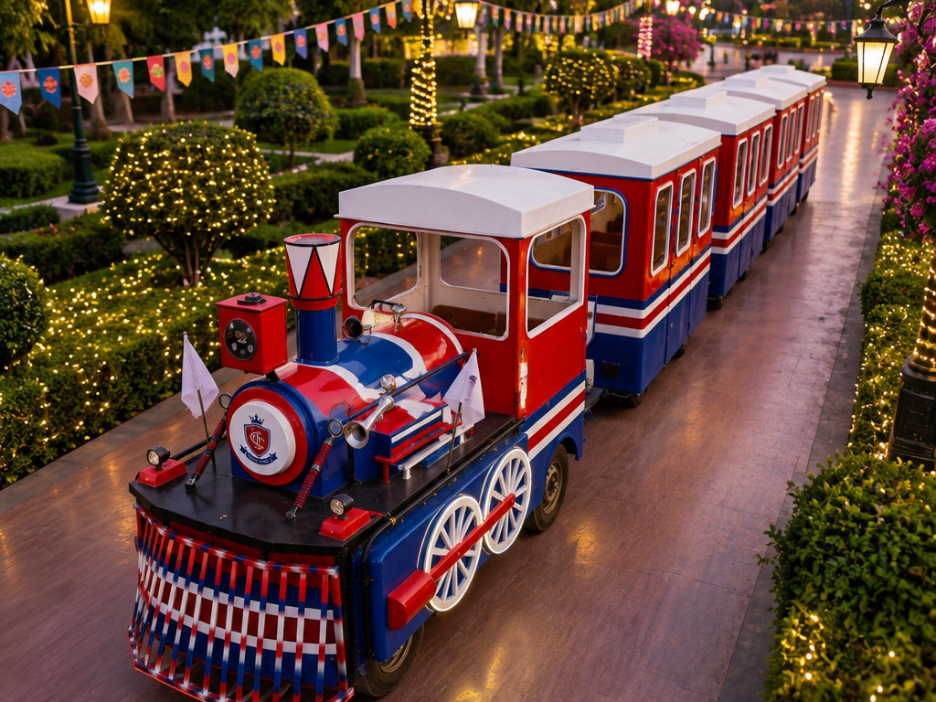 Heavy Model Trackless Toy Train