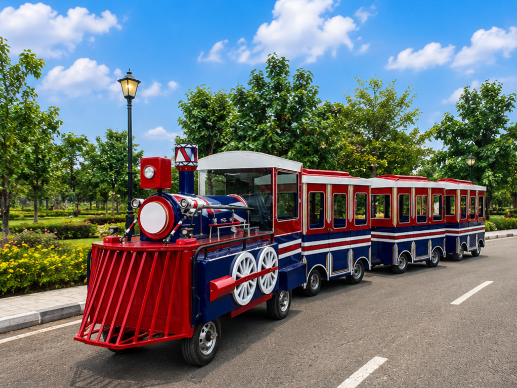 Heavy Model Trackless Toy Train