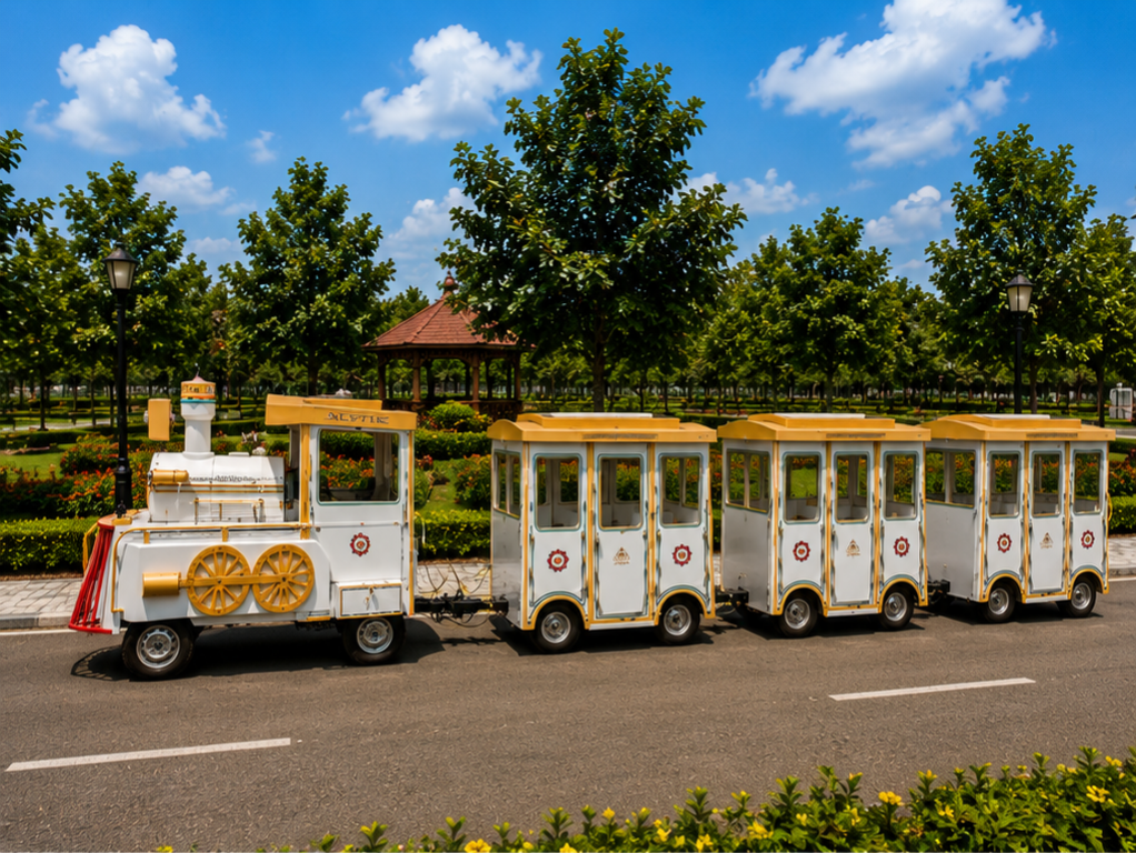 Close Boggie Trackless Toy Train