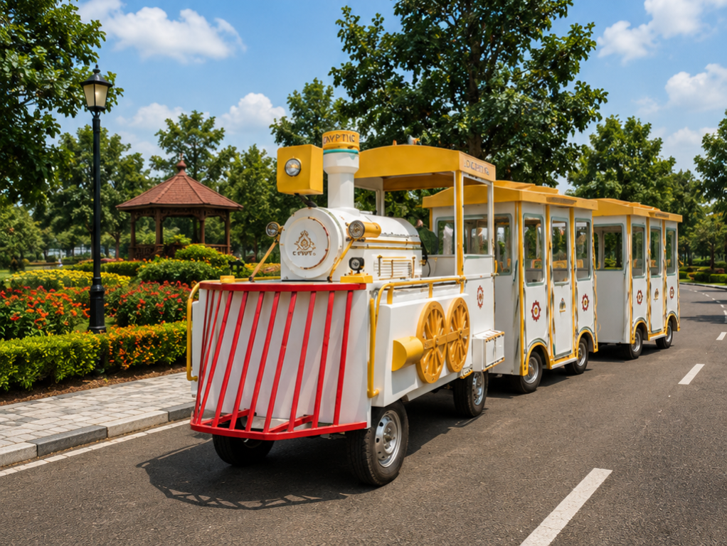 Close Boggie Trackless Toy Train