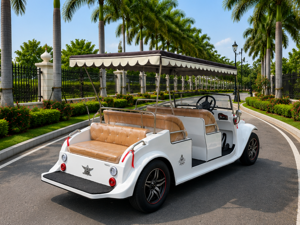 Royal Vintage Golf Kart – 8 Seater