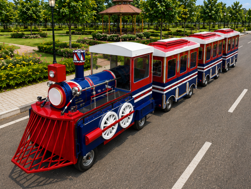 Heavy Model Trackless Toy Train