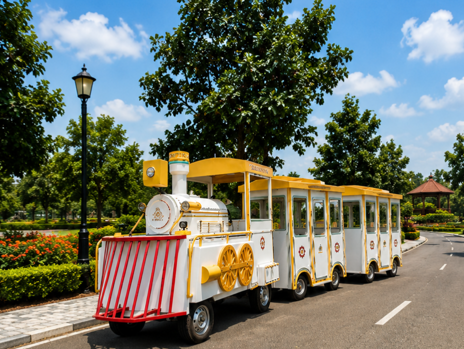 Close Boggie Trackless Toy Train