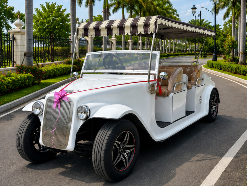Royal Vintage Golf Kart – 8 Seater